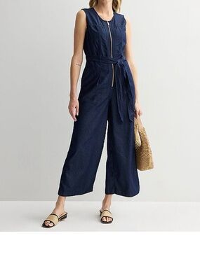 Women's Nine West Zip Front Jumpsuit